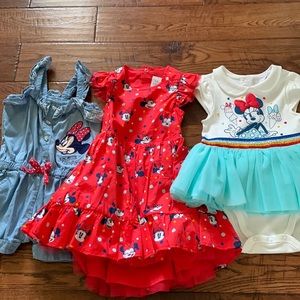 Disney Minnie Mouse Toddler girl outfits. 18-24 months
